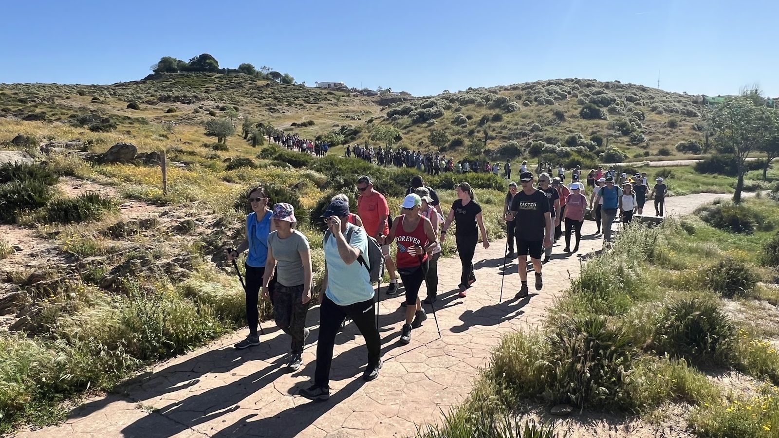 Una de las rutas de senderismo.
