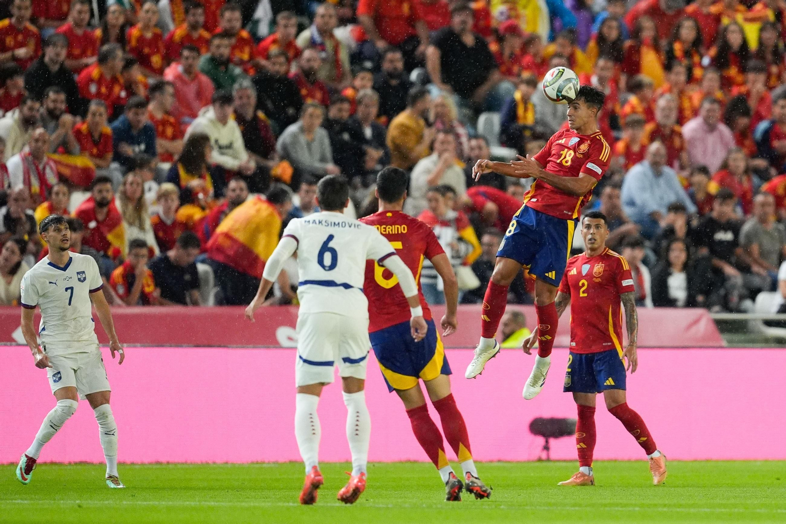 Las fotos del España - Serbia en Córdoba