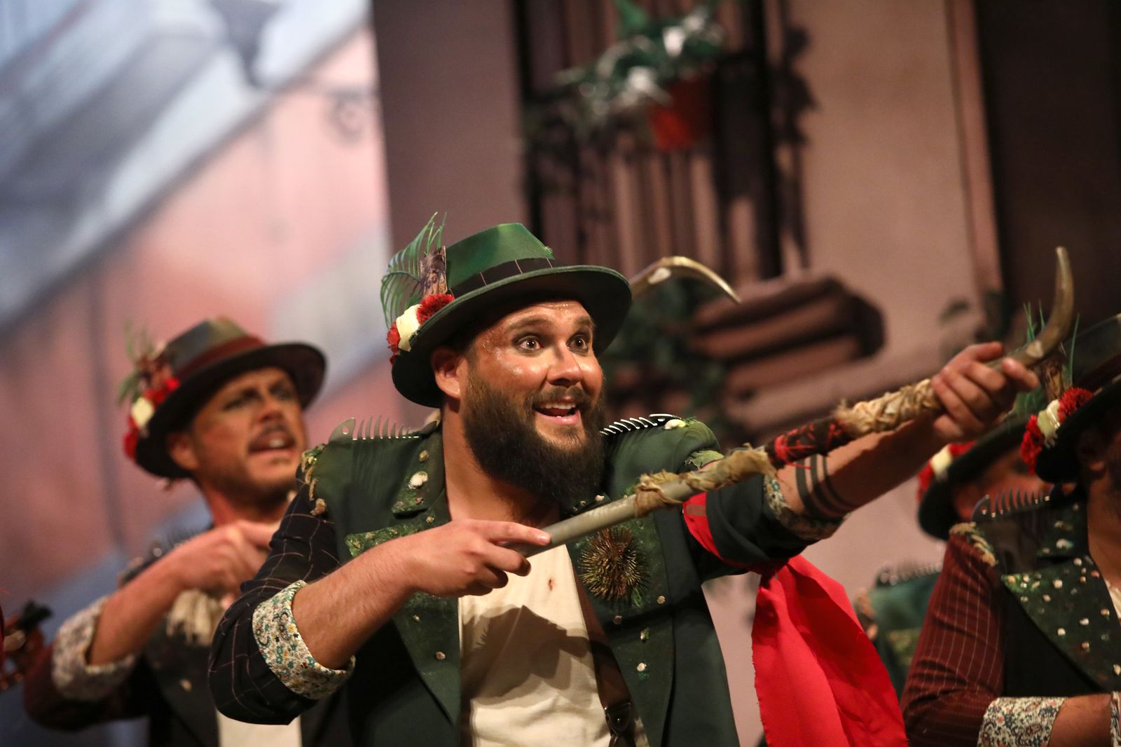 Comparsa 'La mafia de la viña'