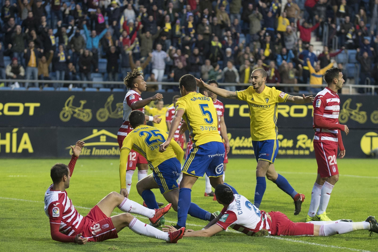 El Cádiz CF-Granada CF