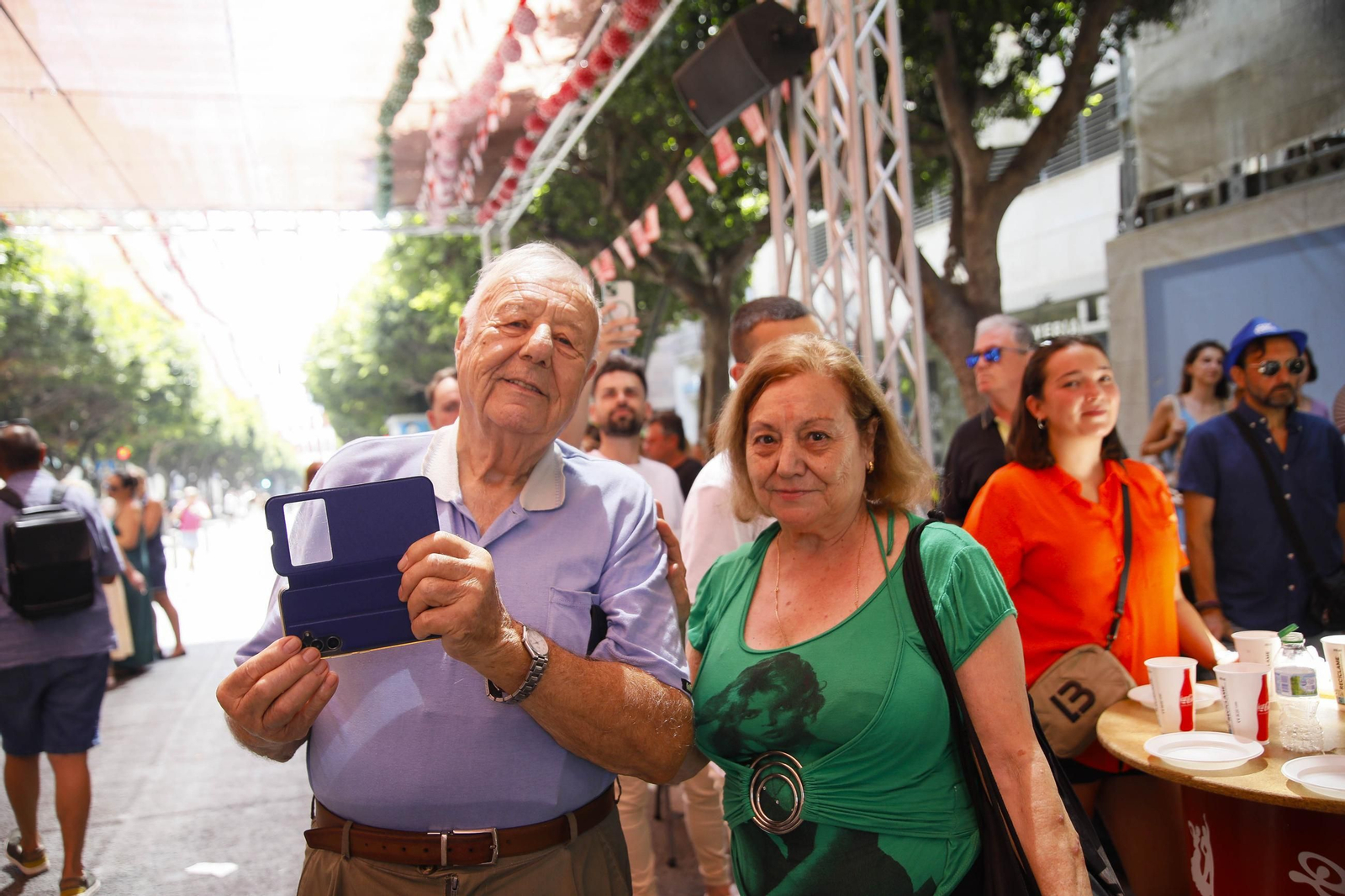 Las mejores imágenes del viernes en la feria del mediodía de Almería