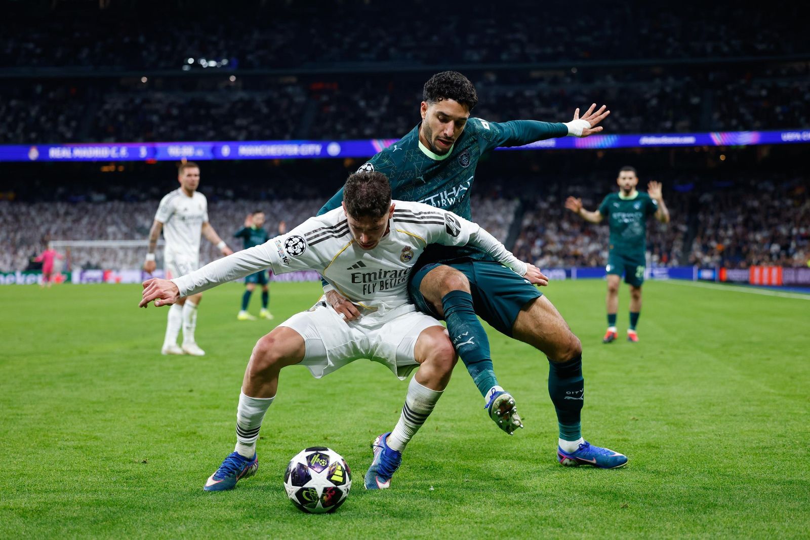Las fotos del Real Madrid-Manchester City