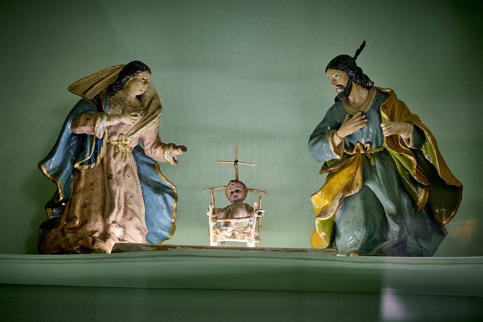Interior de la finca en Antonio López 7.