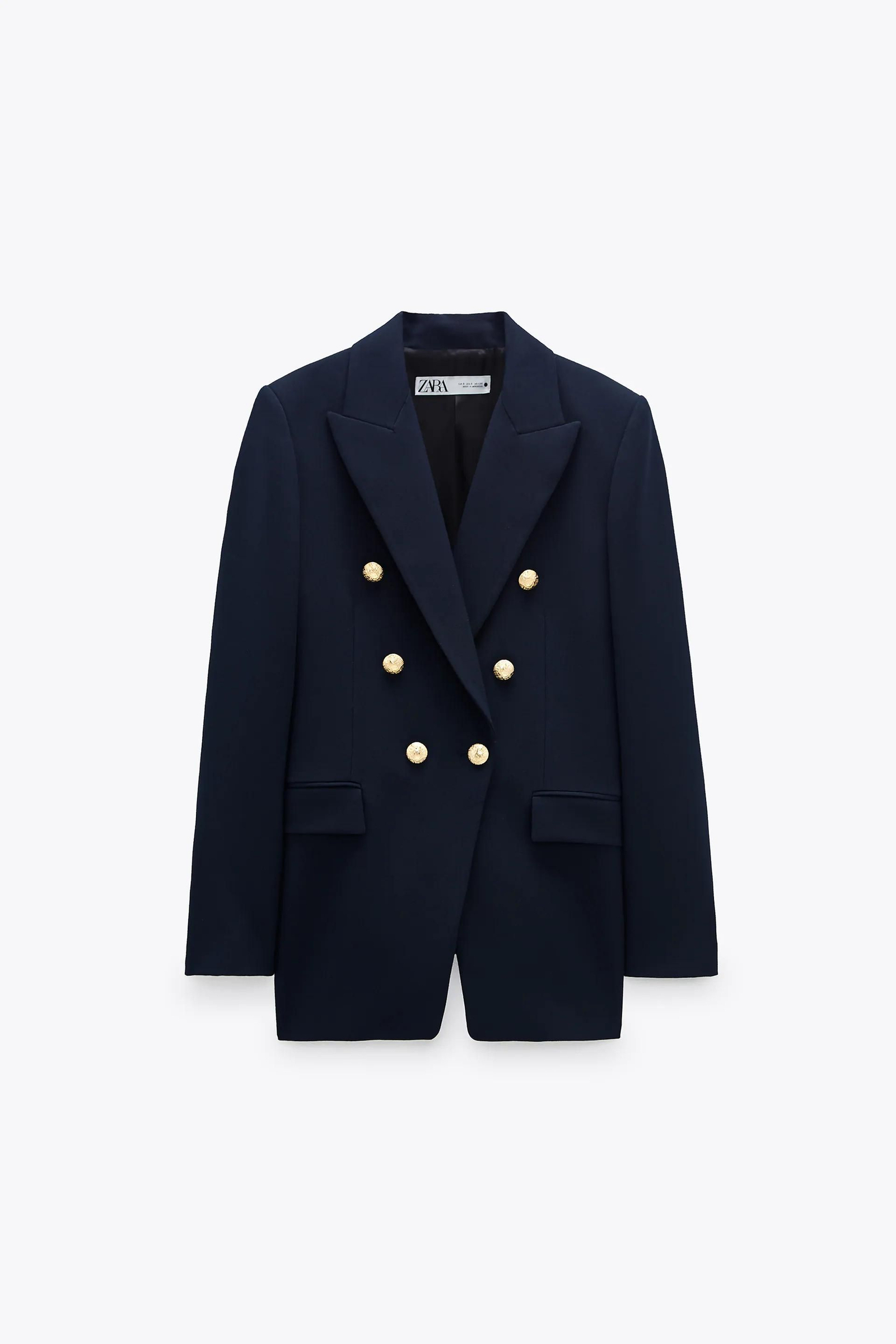 Blazer azul de Zara. Blazer azul de Zara.