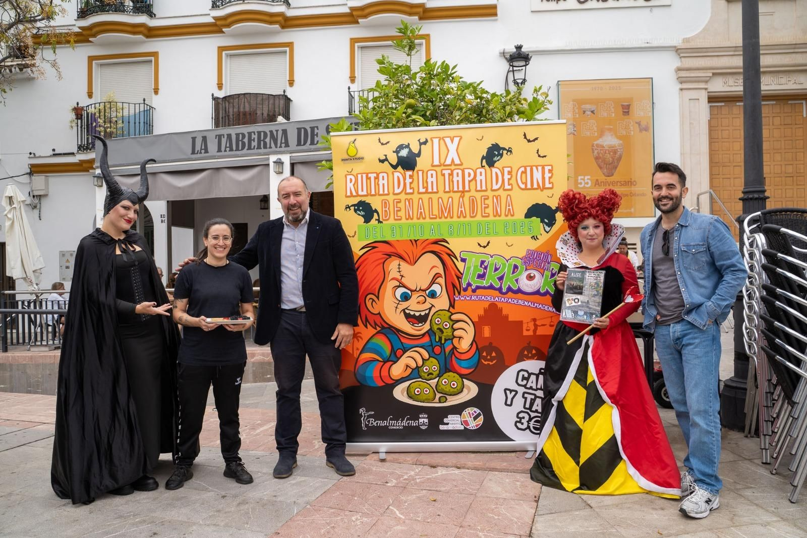 La presentación del evento gastronómico. La presentación del evento gastronómico.