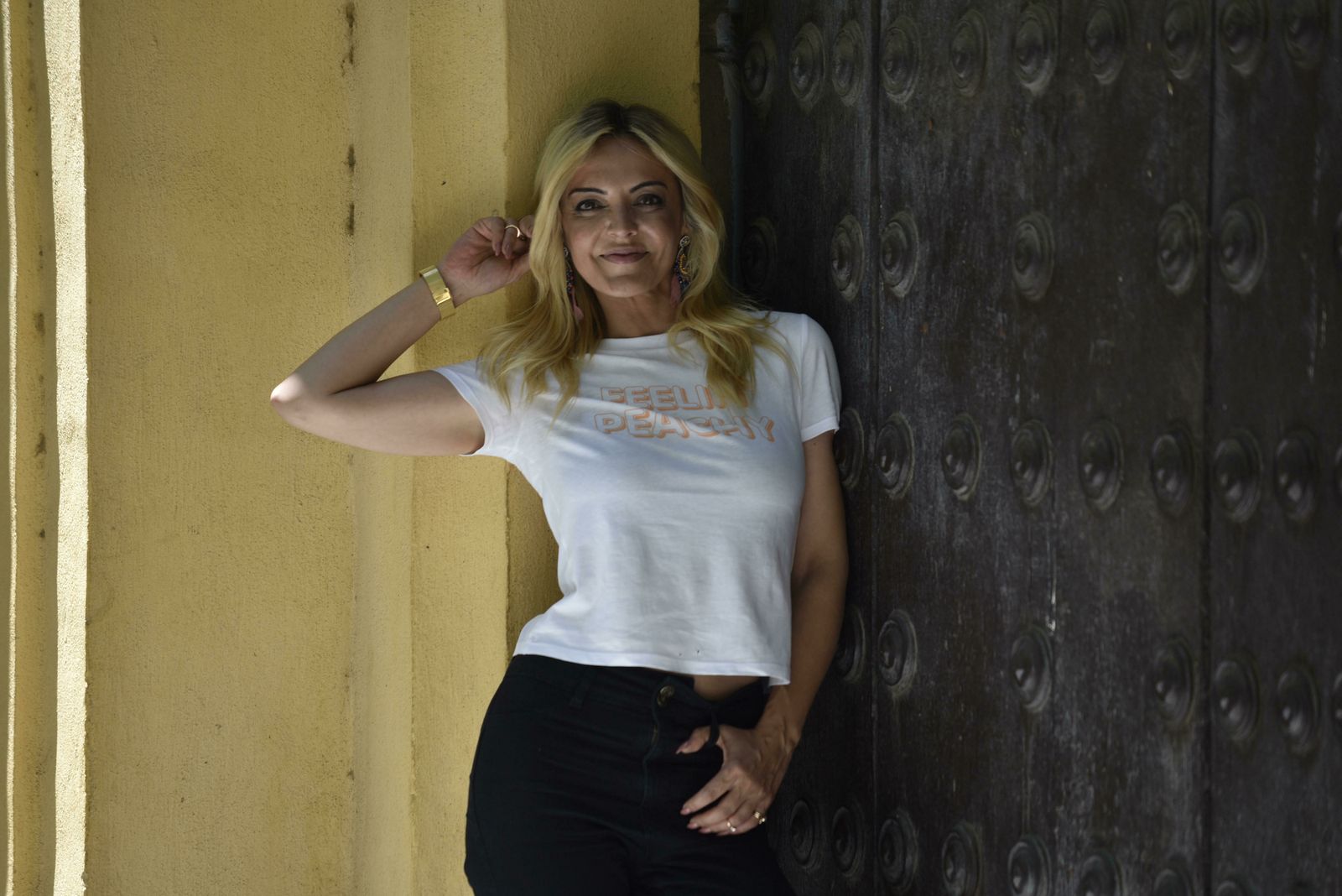 La cantante gaditana posa para 'Diario de Sevilla'.