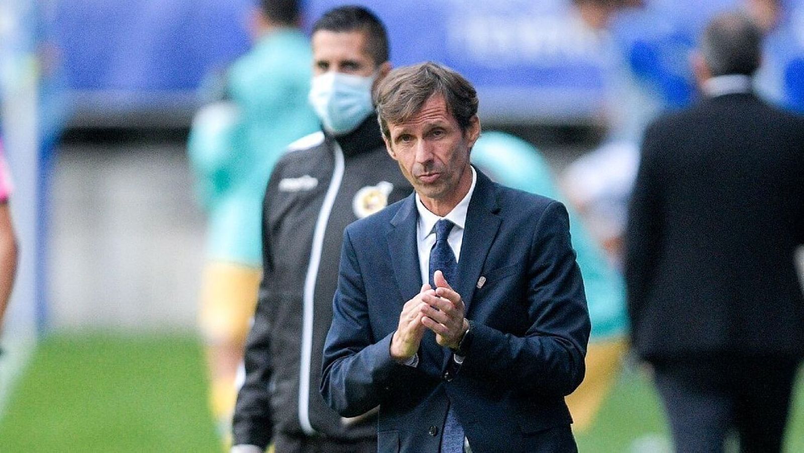 Cuco Ziganda, entrenador del Huesca