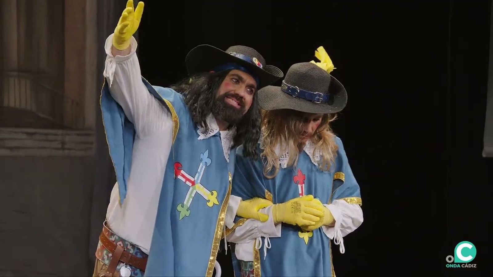 Cuarteto, Los tres cuarteteros y un aprendiz porculero - Preliminares