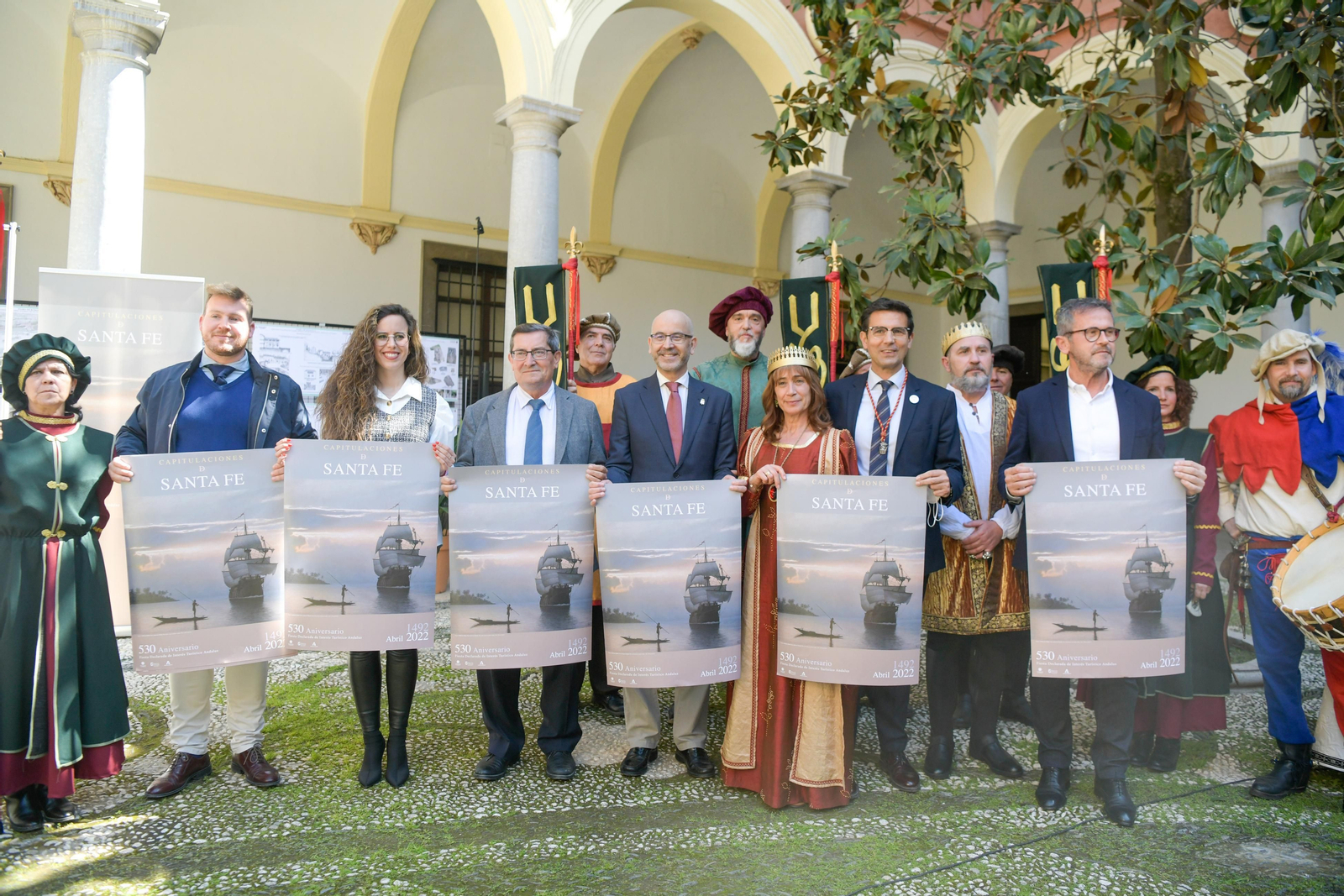 El hermanamiento de Santa Fe y Granada, en imágenes