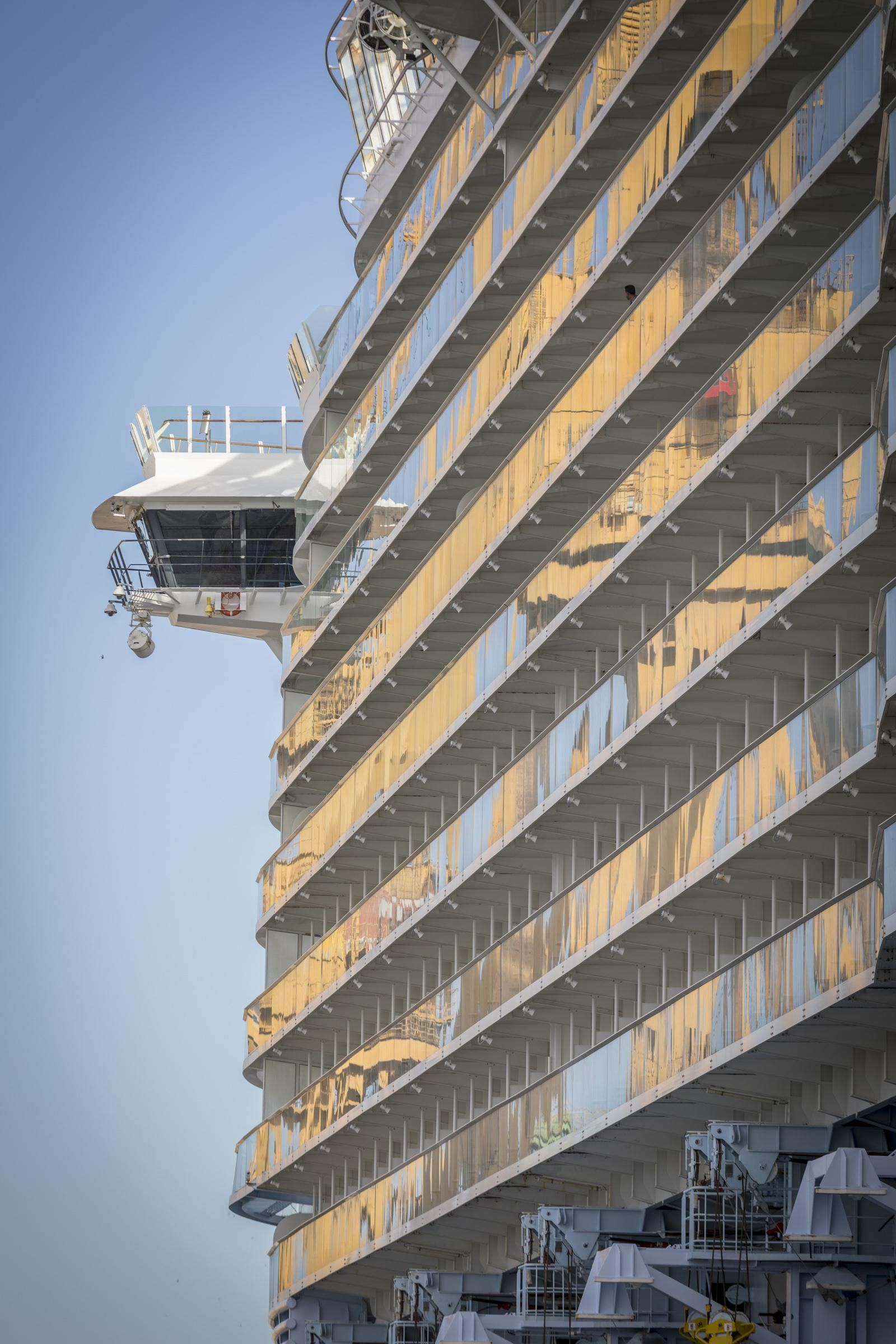 Reparación del 'Oasis of the Seas' en Navantia Cádiz