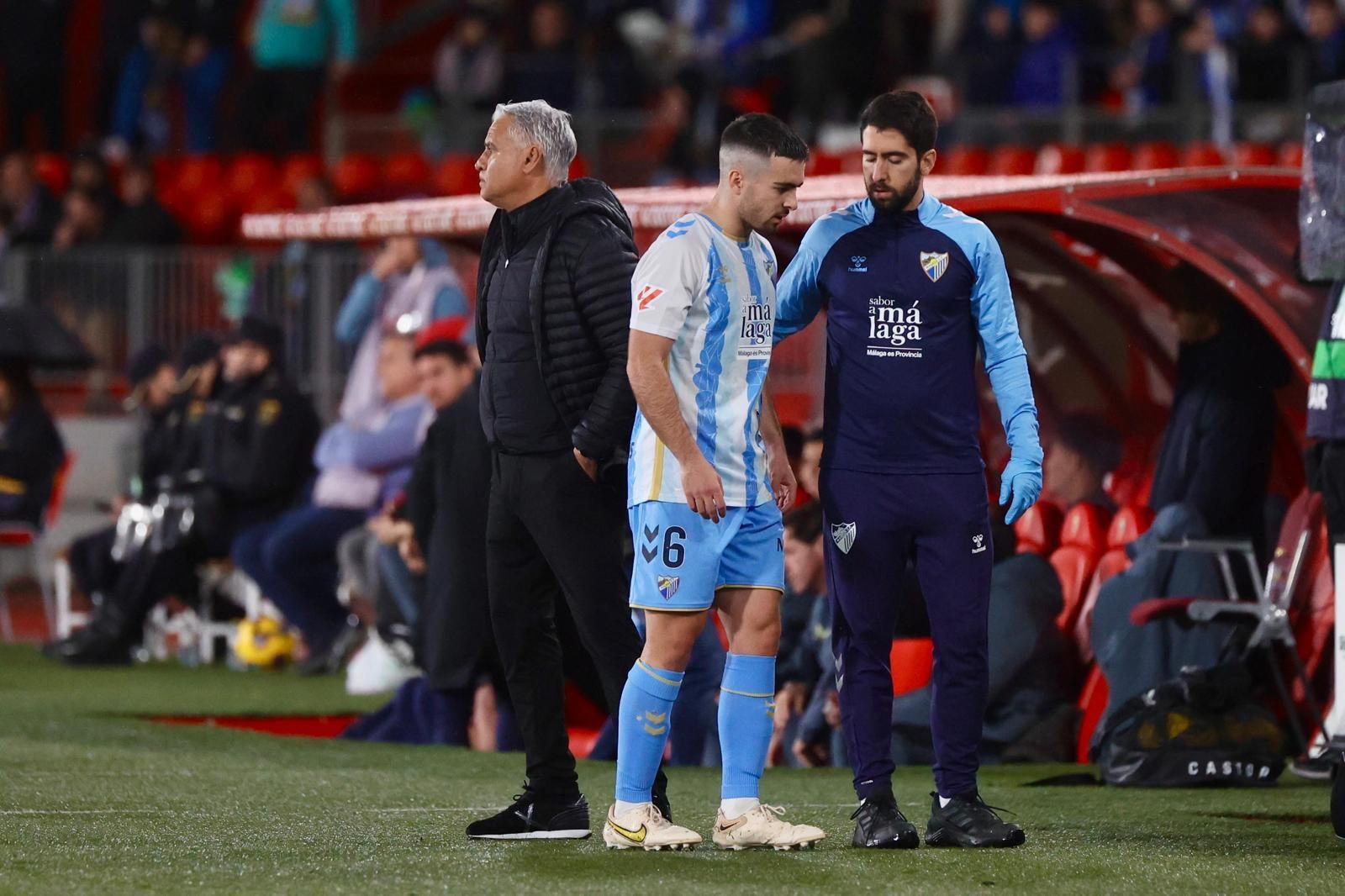 Preocupación por la rodilla derecha de Ramón