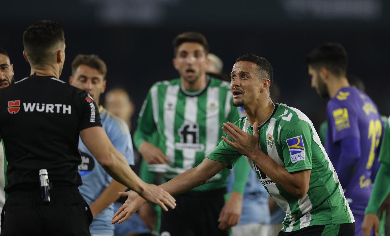 Las imágenes del Betis-Celta