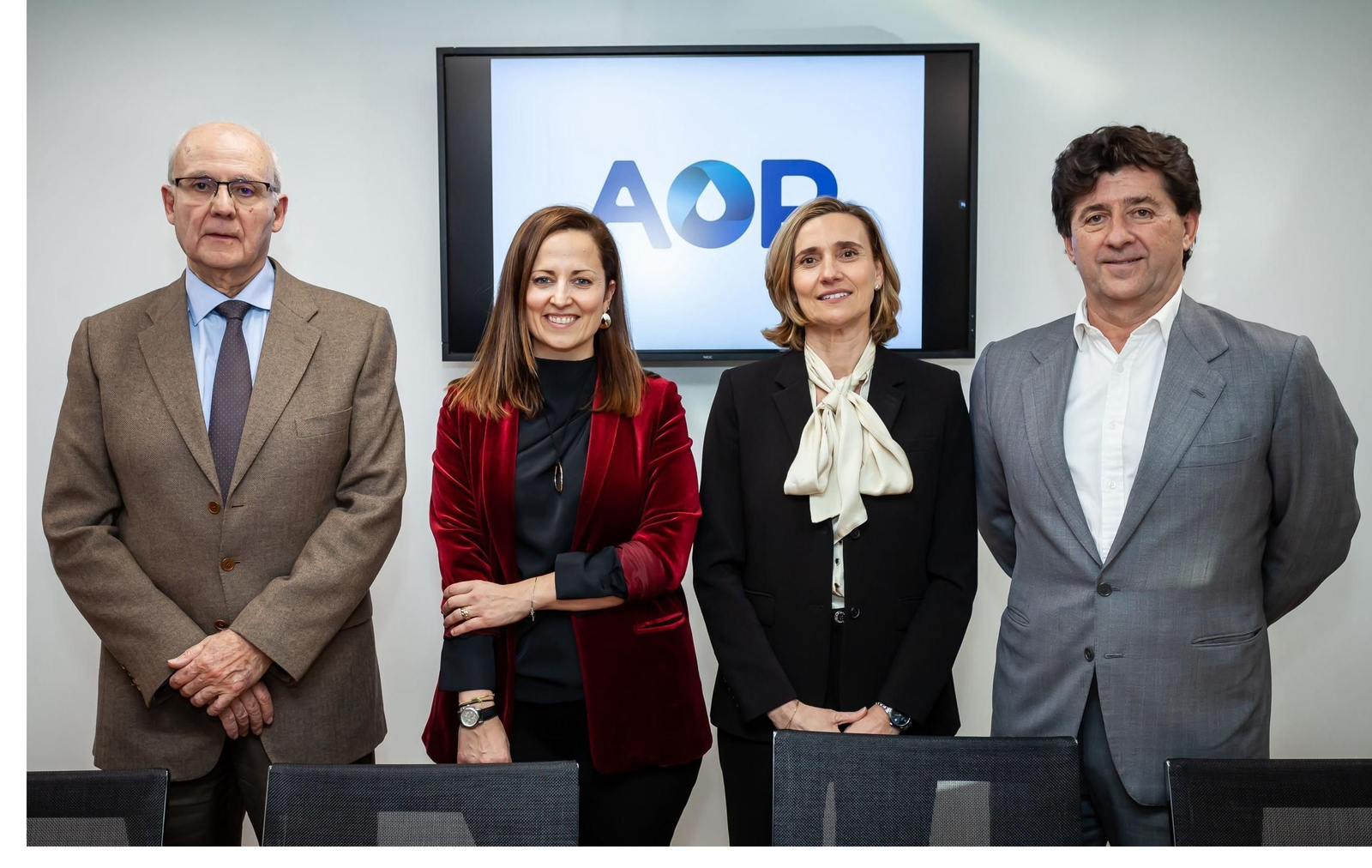 De izquierda a derecha, Andreu Puñet, Elena Mateos, Olvido Moraleda y Luis Travesedo De izquierda a derecha, Andreu Puñet, Elena Mateos, Olvido Moraleda y Luis Travesedo