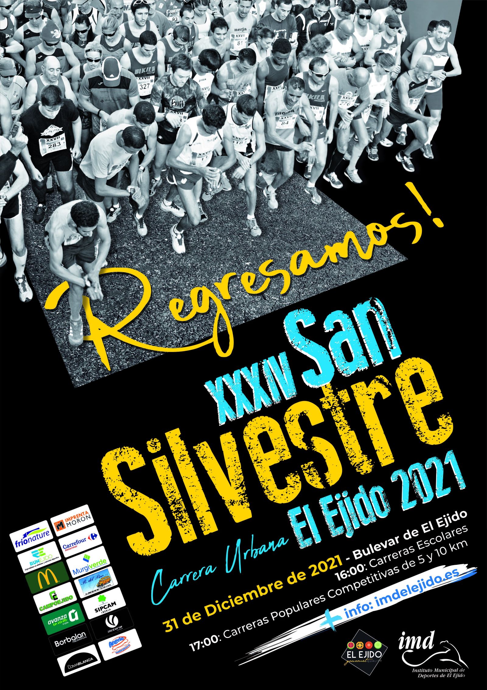 La XXXIV edición de la San Silvestre de El Ejido ya ha abierto el plazo de inscripción