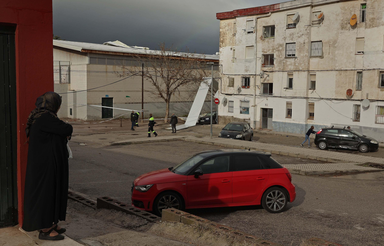 Fotos de los daños del temporal Karlotta en Algeciras
