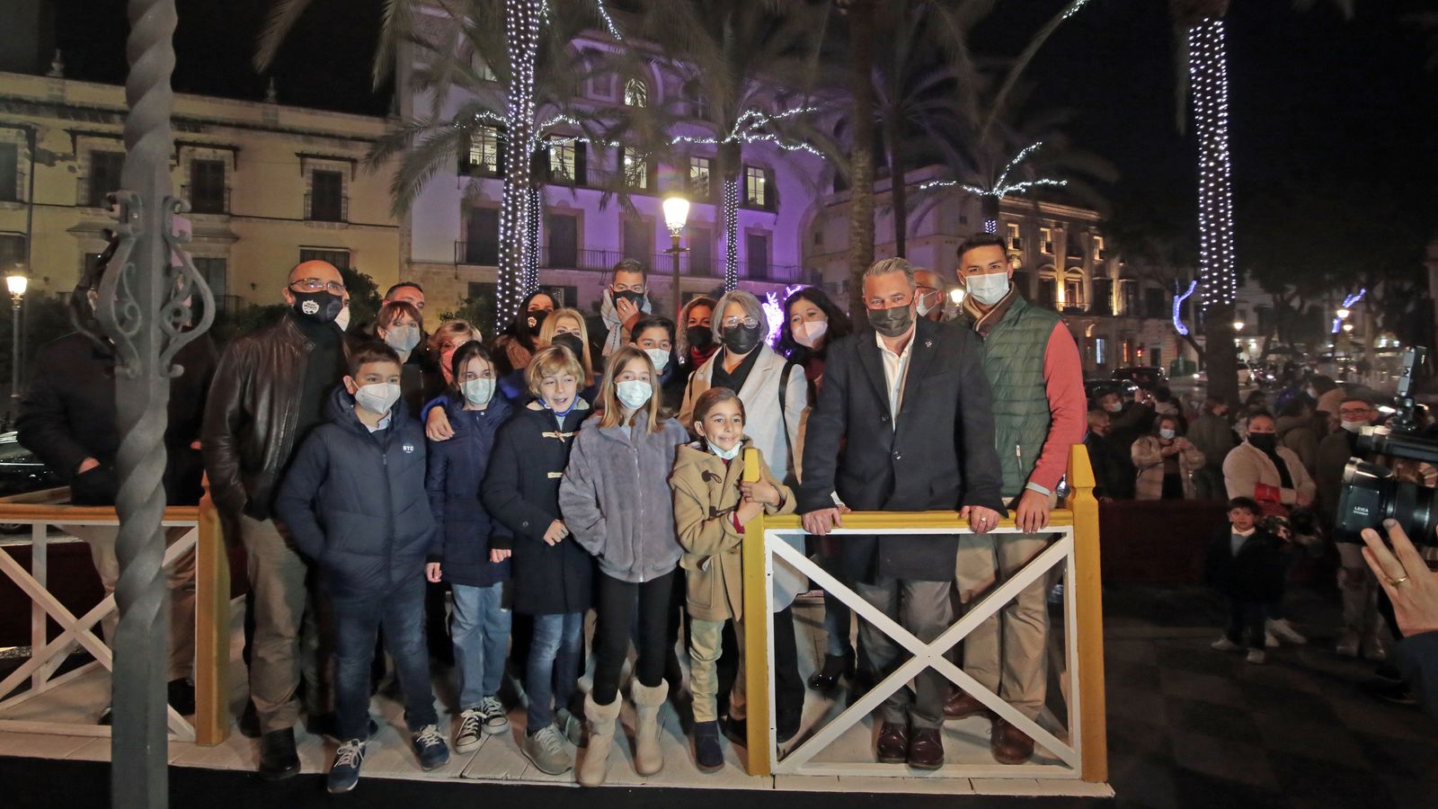 Jerez inaugura su alumbrado navideño