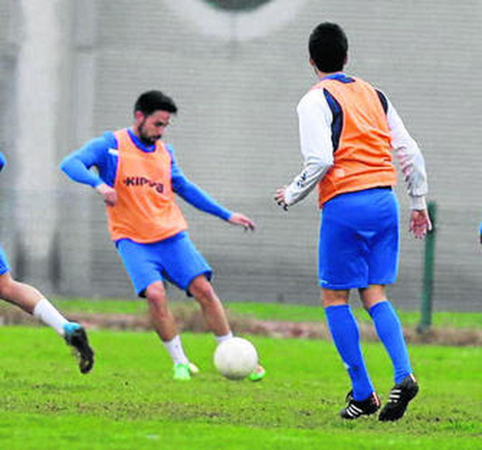 George Jermy, en un entrenamiento en el Anexo de Chapín.