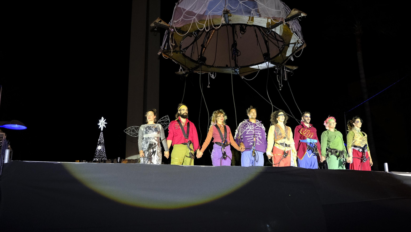 Imágenes del inicio de la Navidad en Almería