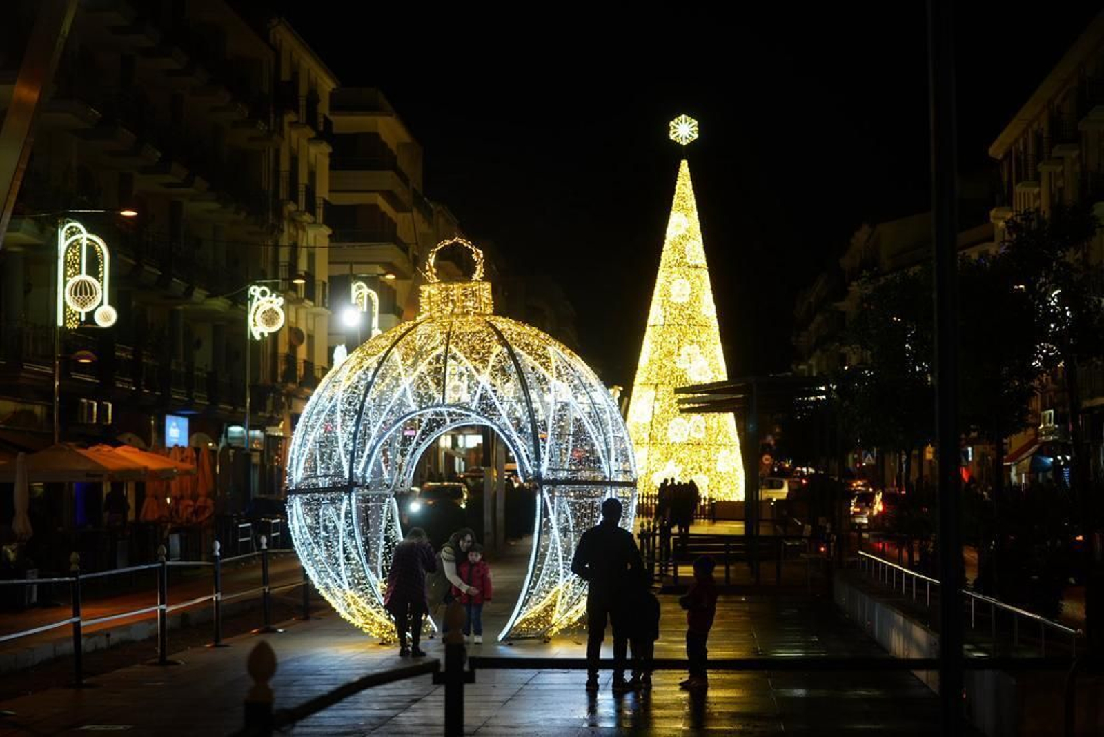 El encendido de las luces de Navidad de Pozoblanco, en imágenes