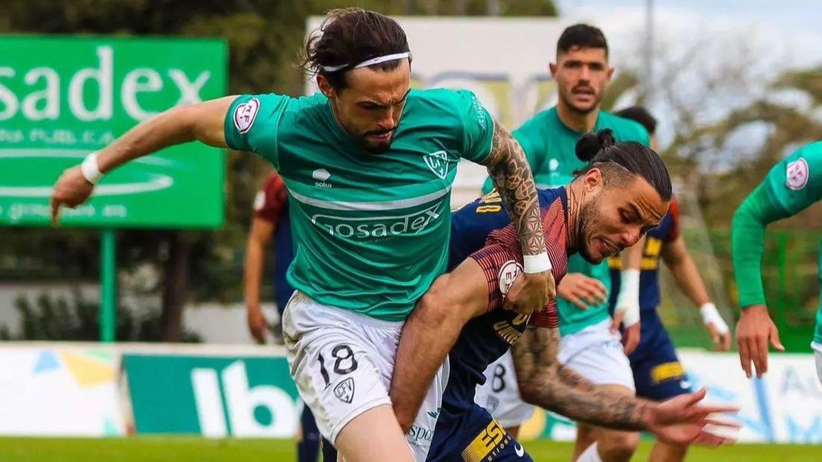 Un lance del Villanovense-UCAM