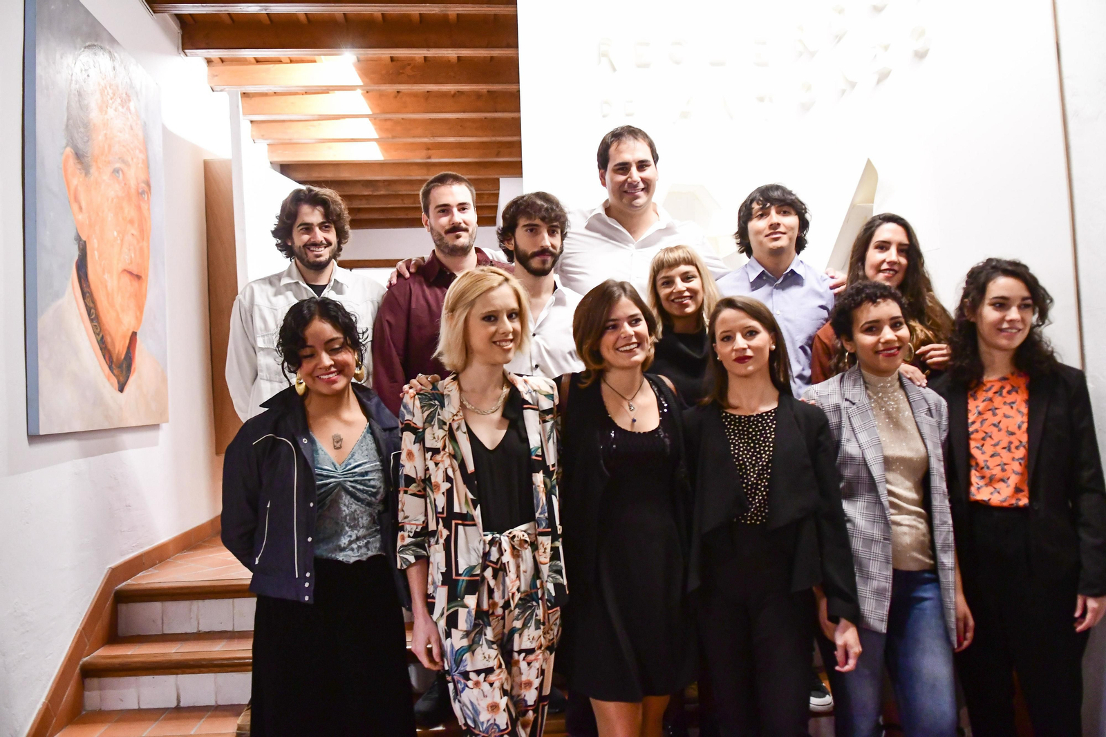 Los integrantes de la promoción número 16 de la Fundación Antonio Gala para Jóvenes Creadores.