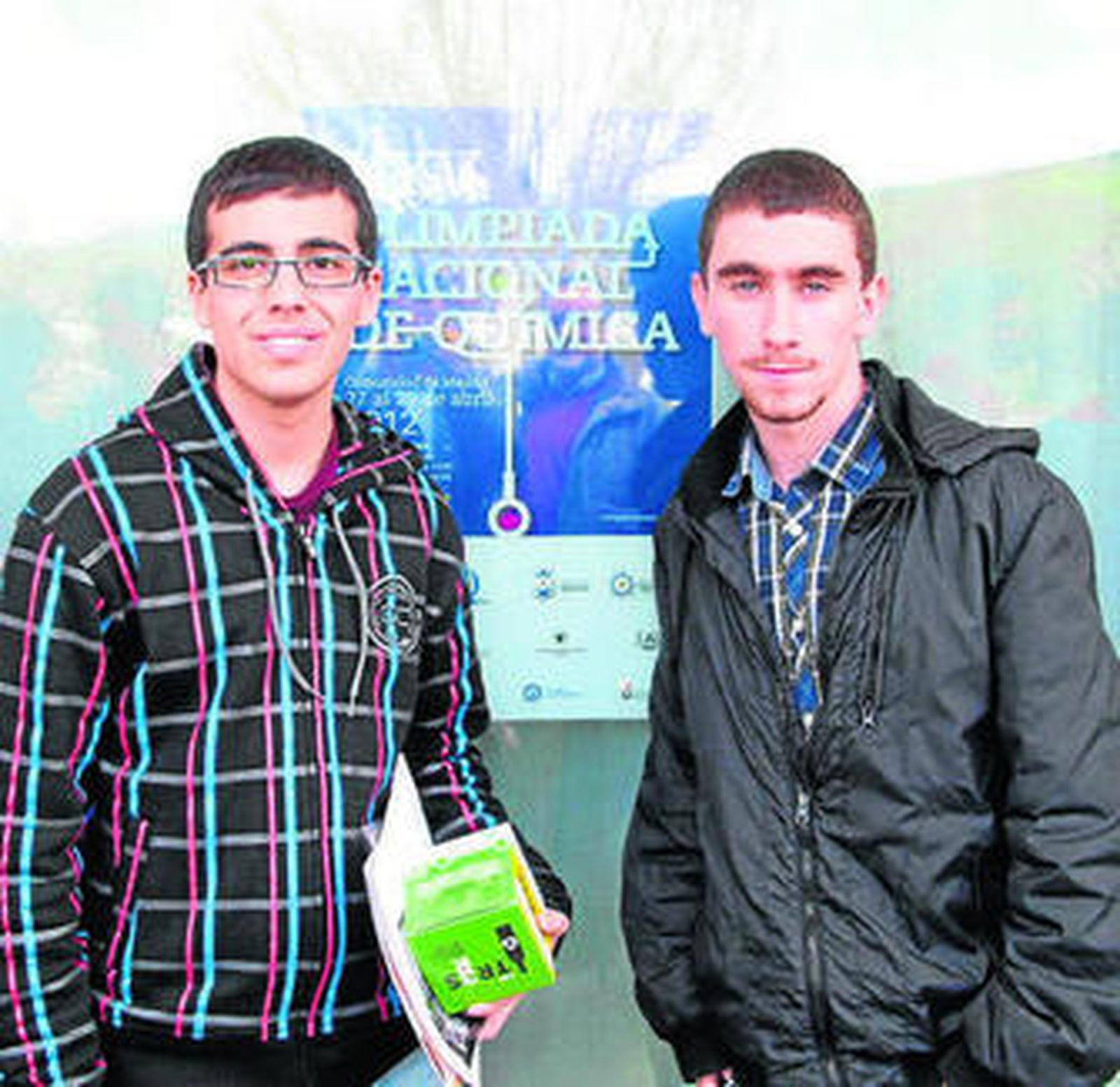 Los dos alumnos de la provincia de Cádiz ganadores de las Olimpiadas.