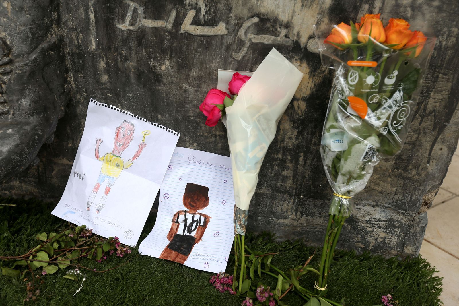 Las fotos del homenaje del fútbol mundial a Pelé