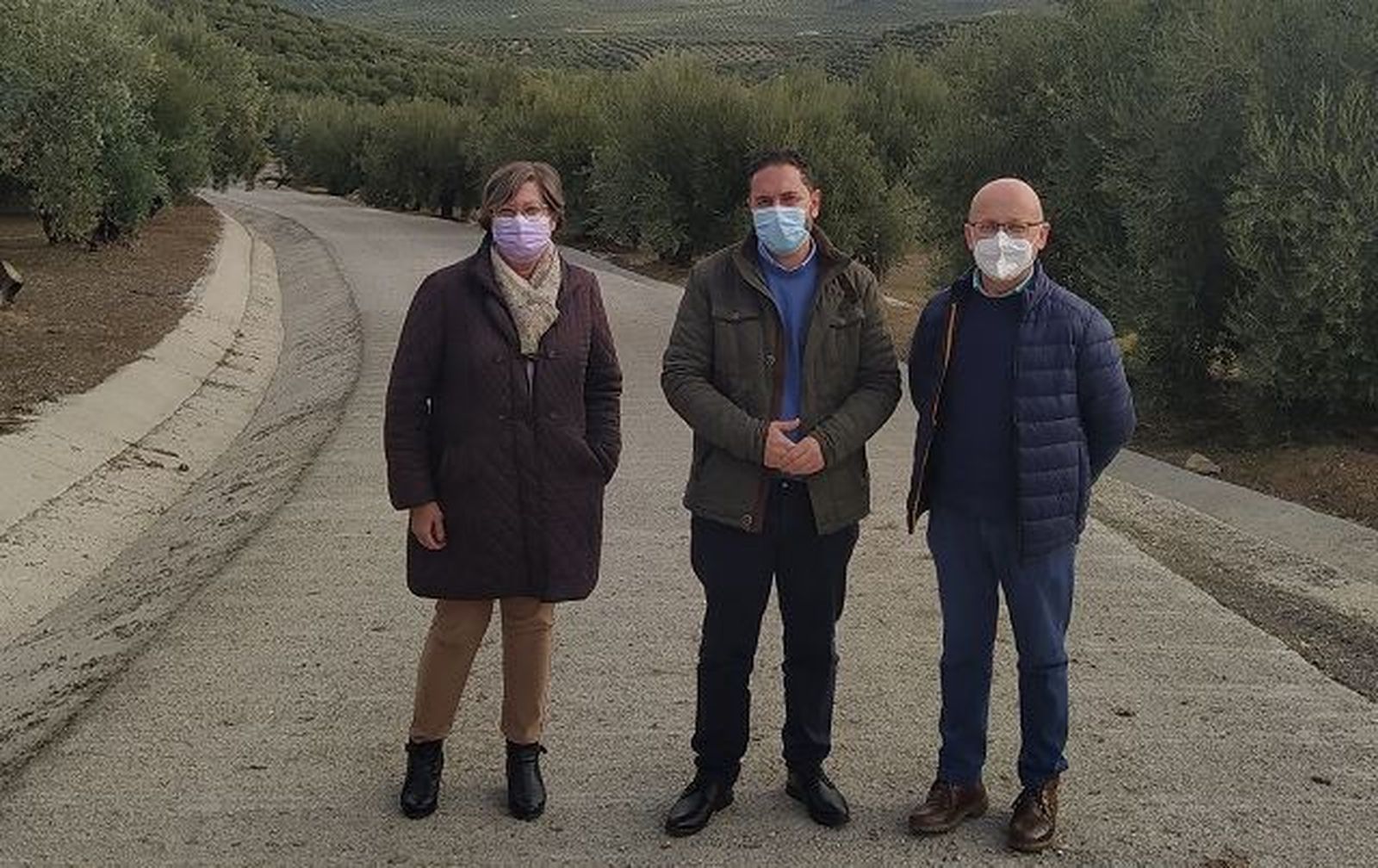 Visita al camino de la Haza de la Encina en Doña Mencía.