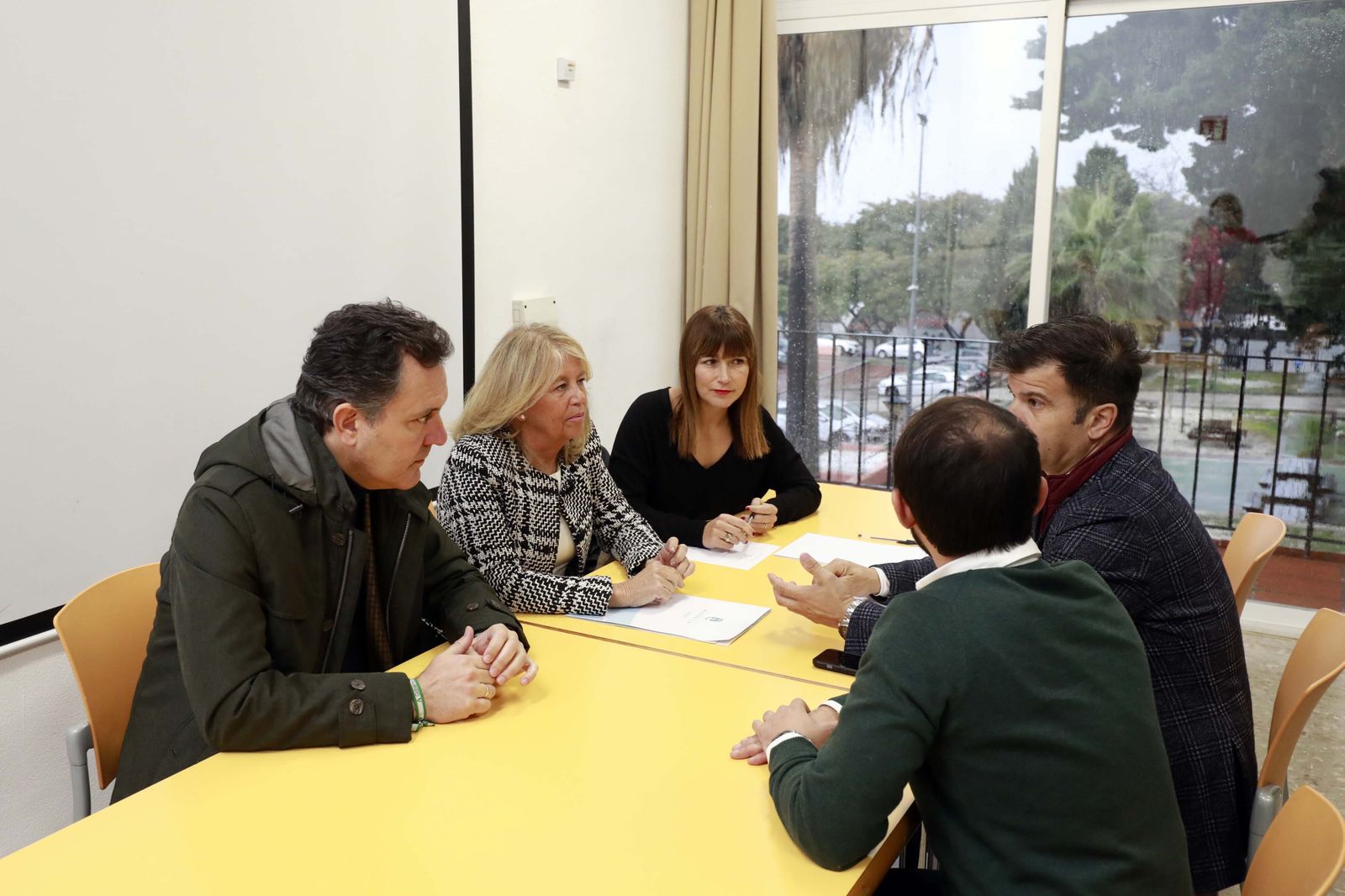 La reunión mantenida entre el Ayuntamiento de Marbella y  la Junta de Andalucía.