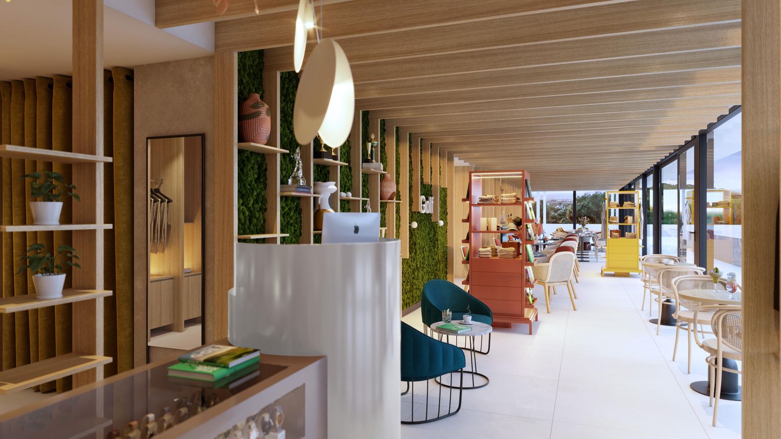 Imagen interior del hotel de Sotogrande.