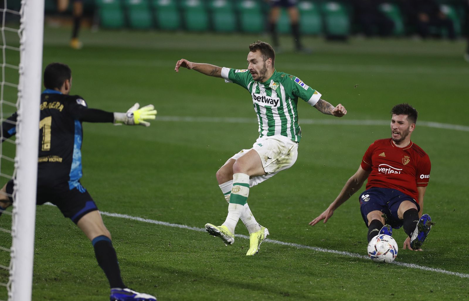 Las imágenes del Betis-Osasuna
