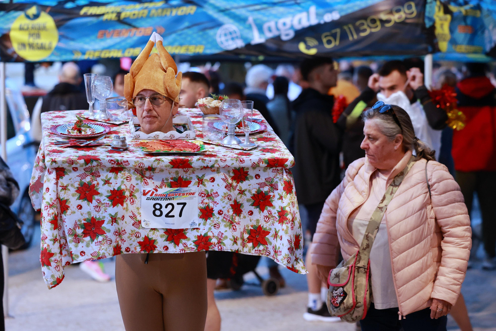 San Silvestre en Cádiz 2023: Las mejores y navideñas imágenes de la carrera