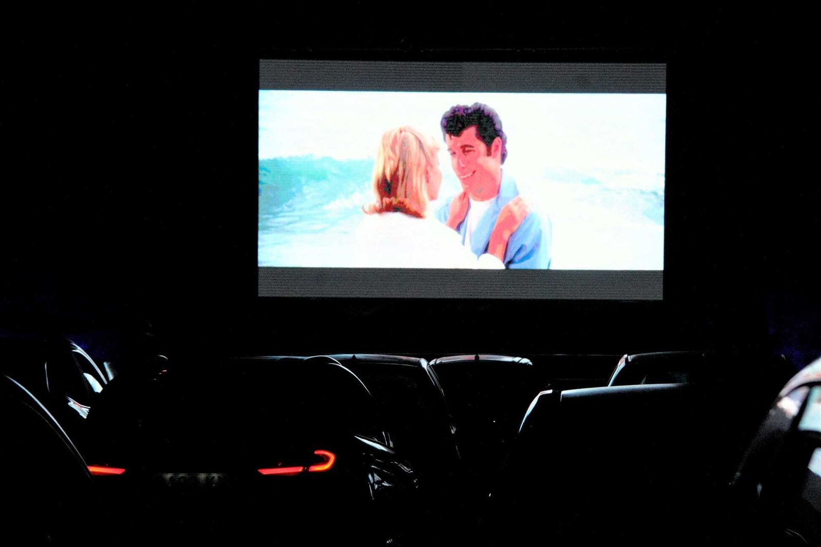 El autocine organizado este verano por el Ayuntamiento.