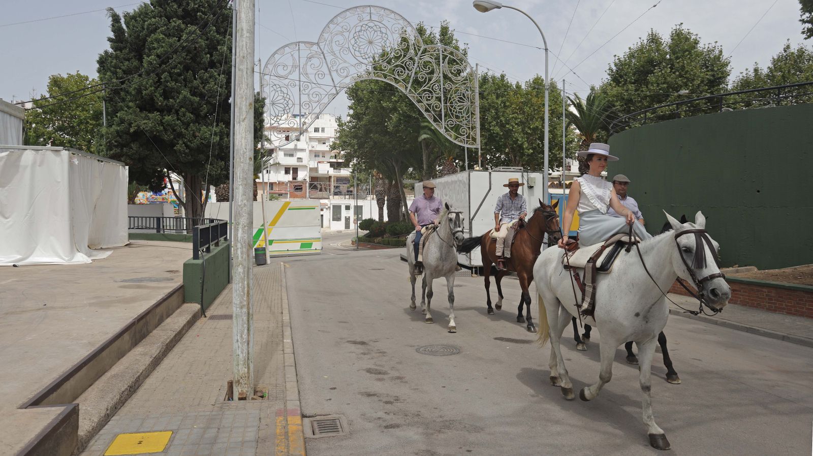 Fotos del sábado de Feria en San Roque