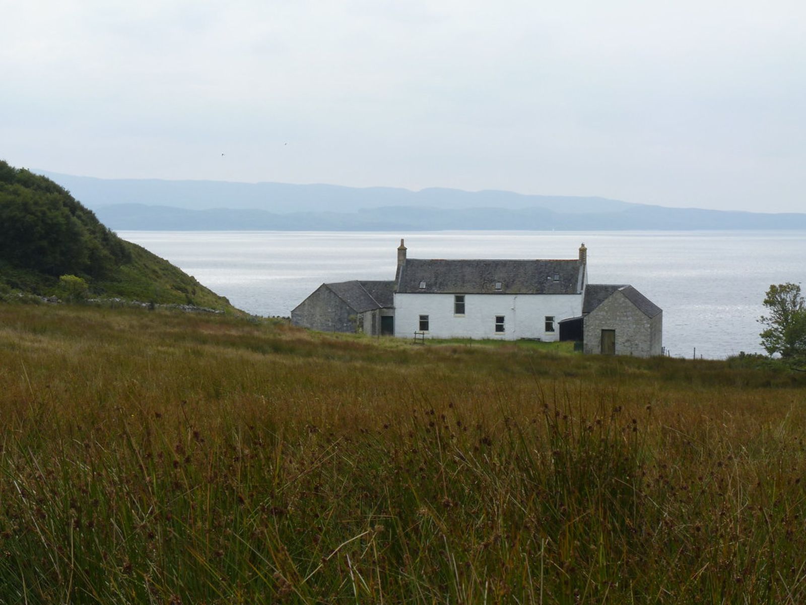 Barnhill, la propiedad en la que George Orwell escribió 1984, en el extremo norte de Jura.