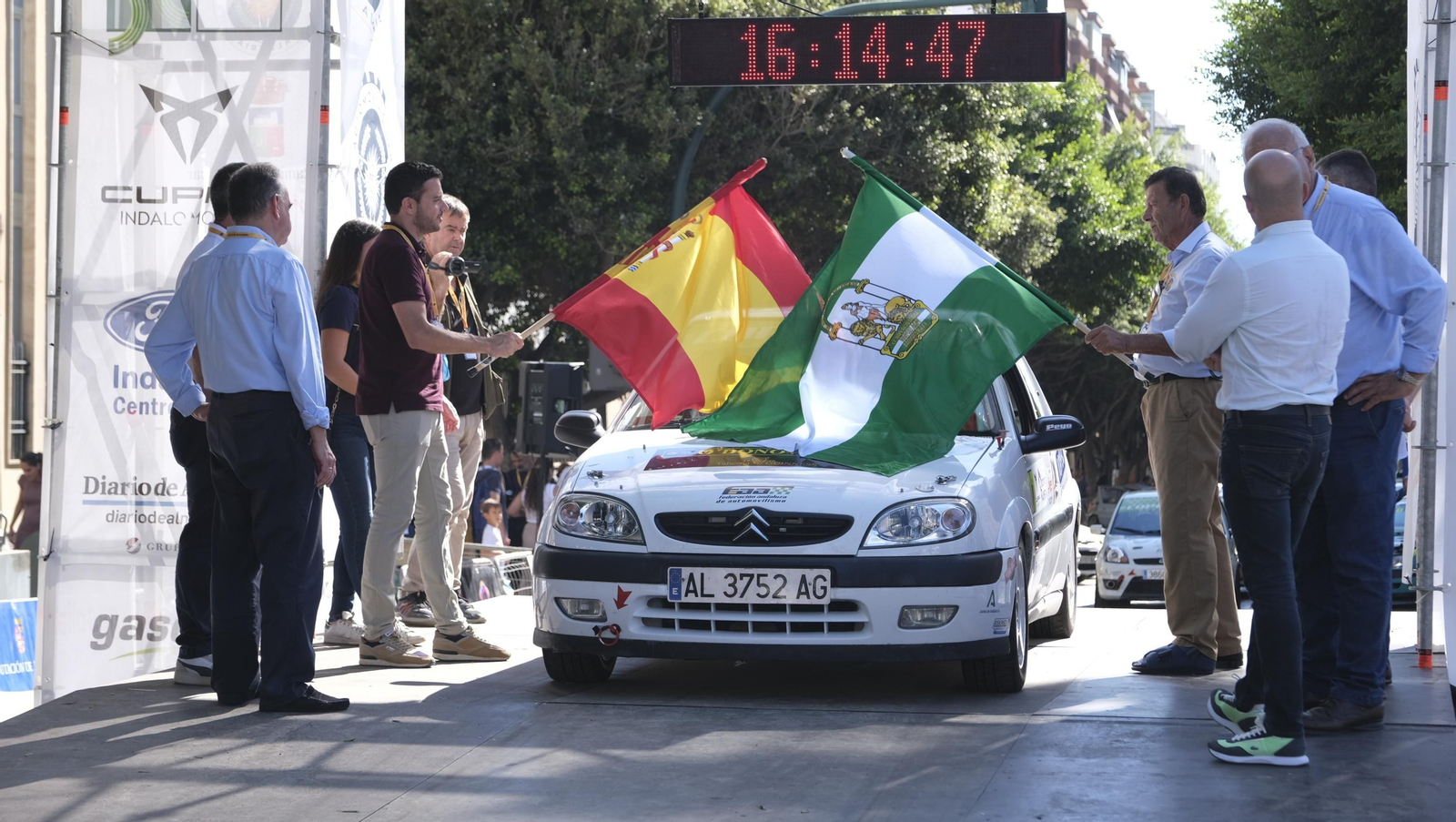 Imágenes de la salida del Rallye Costa de Almería