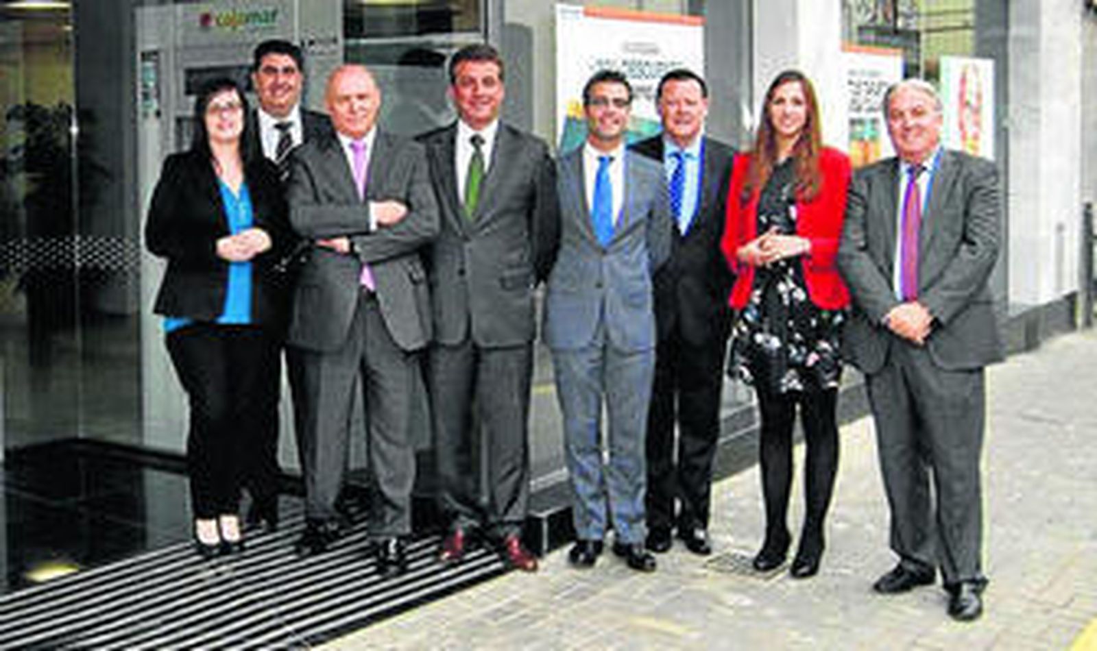 Inauguración de la oficina en Guijuelo.