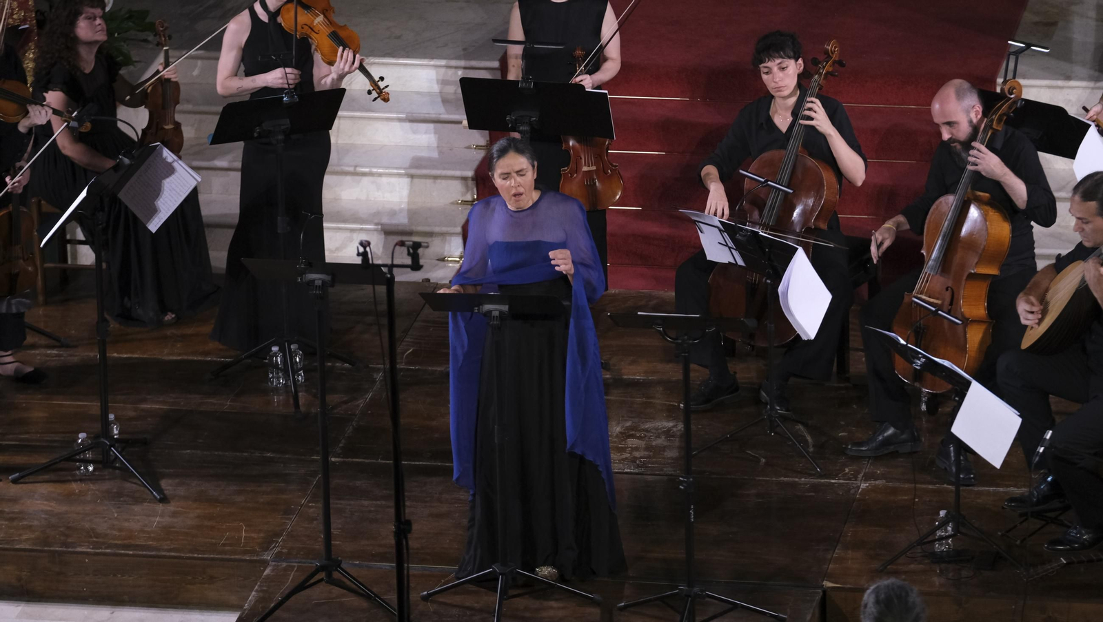 Concierto de Collegium Musicum Madrid, en el Festival de Vélez Blanco, en imágenes