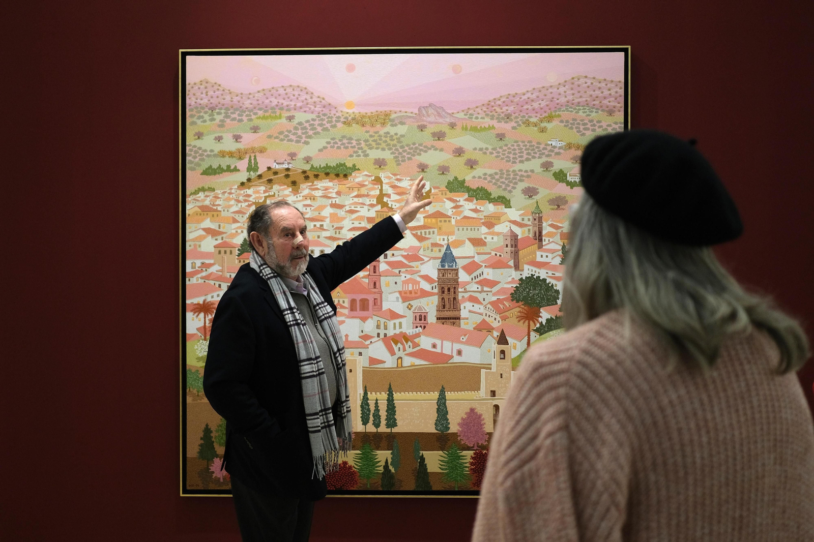 La exposición de Evaristo Guerra 'Paisajes', en fotos