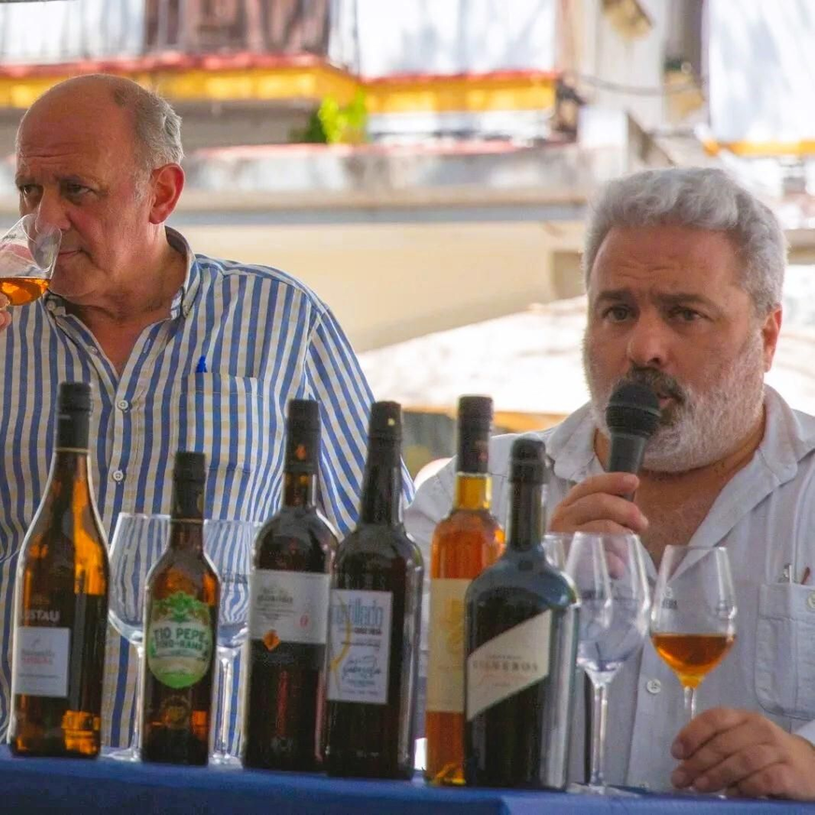Juan Antonio Morilla, en una de las catas.