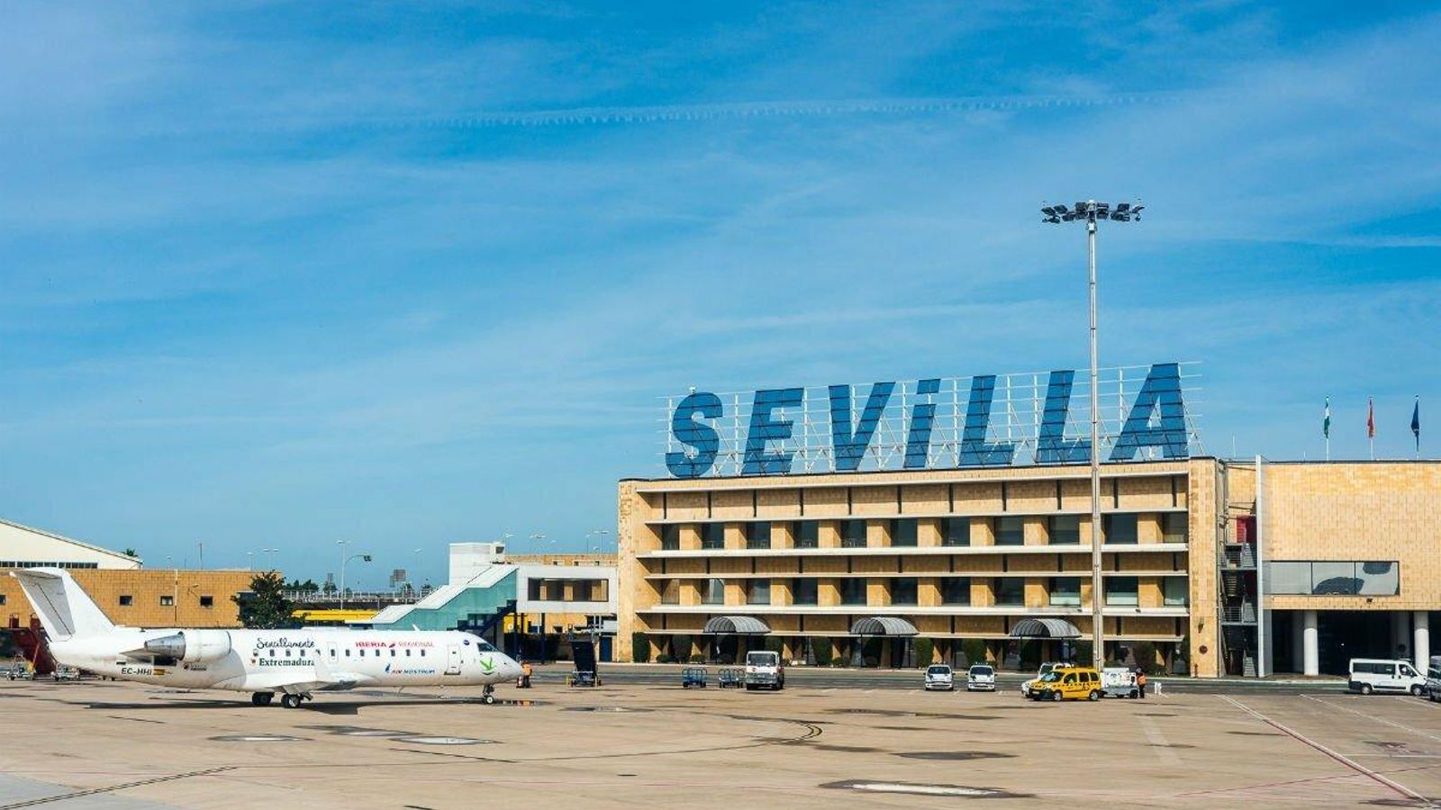 San Pablo, aeropuerto de la capital andaluza.