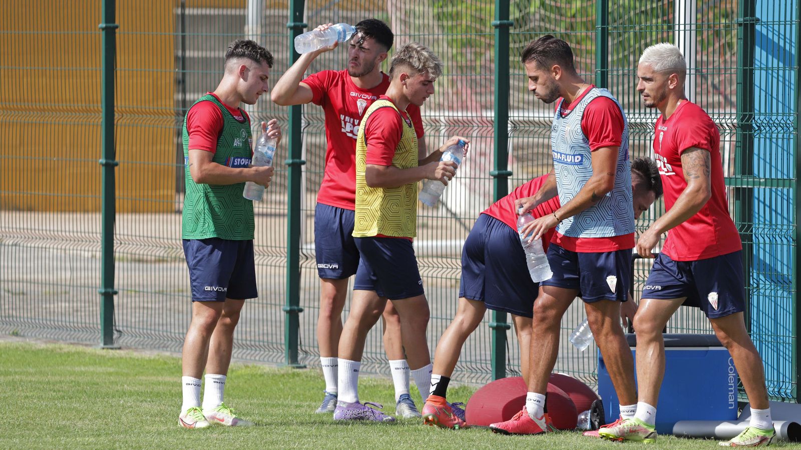 Fotos del primer entrenamiento del Algeciras CF