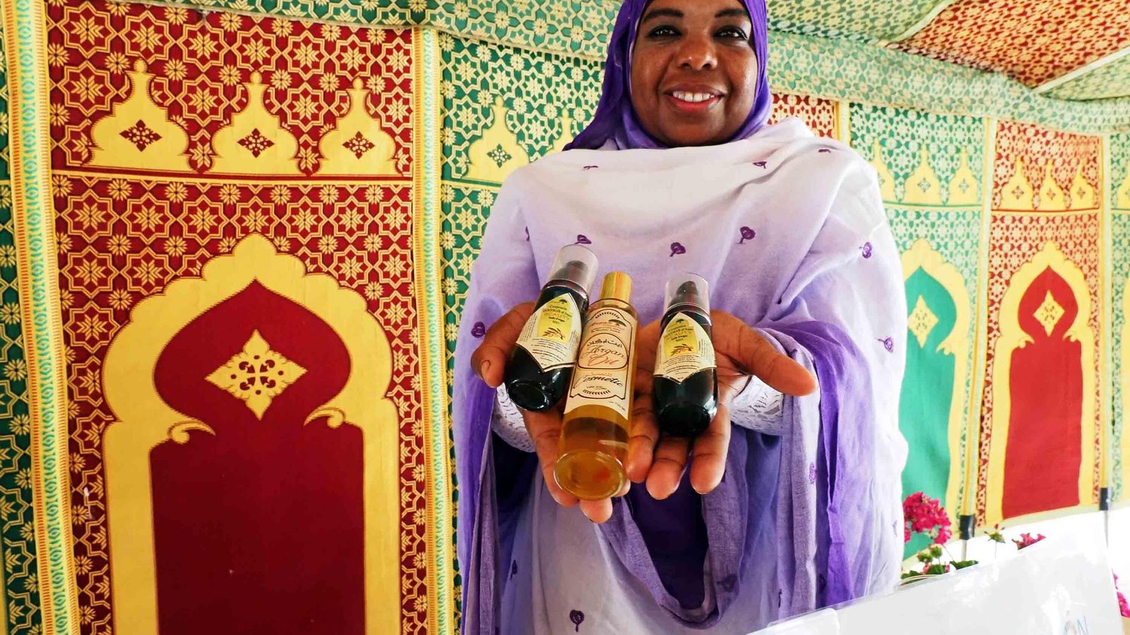 El sueño de Fatima Belhich es constituir una cooperativa centrada en la obtención de aceite de argán