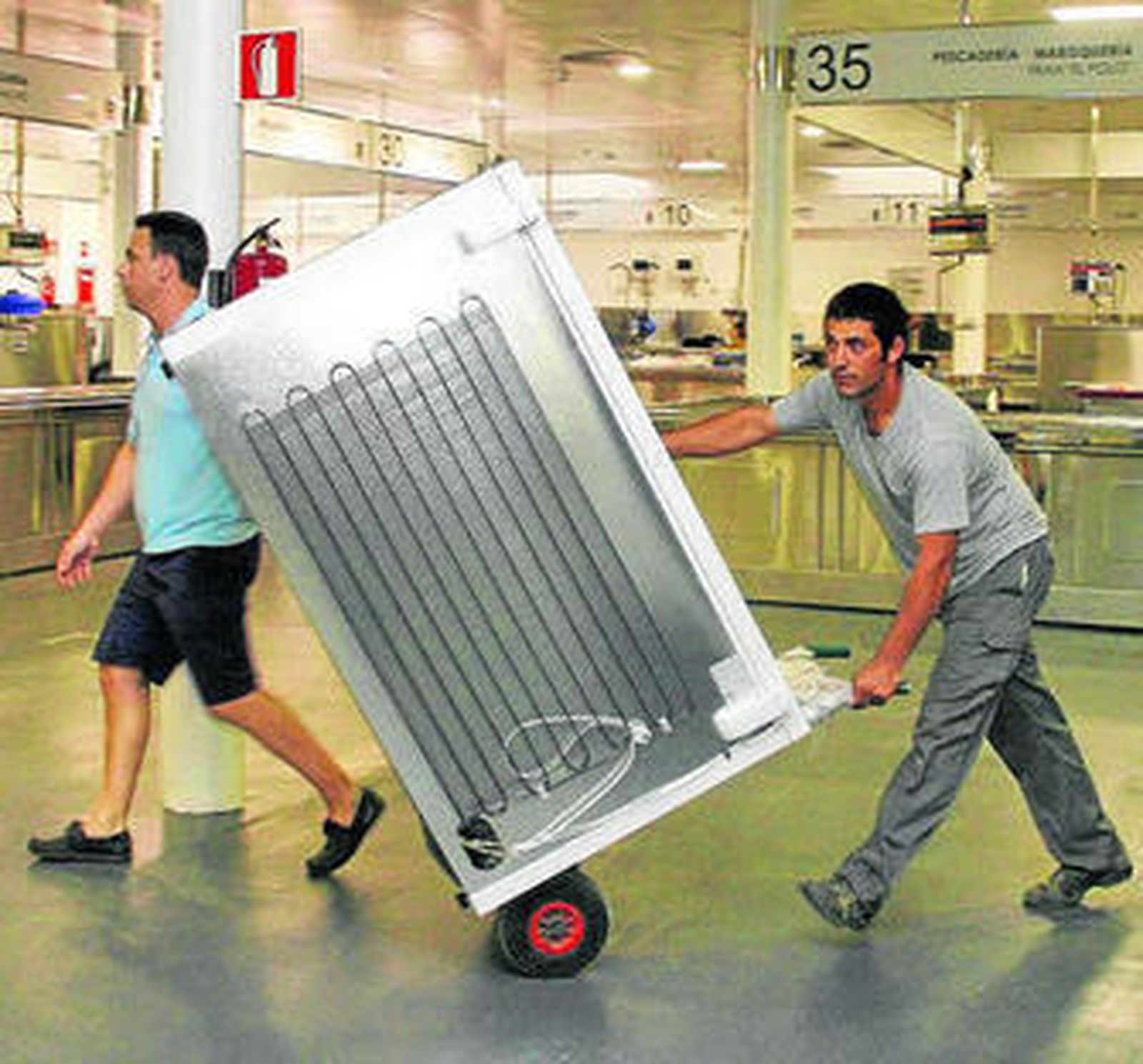 Las cámaras frigoríficas han sido labor de Rami Frio.