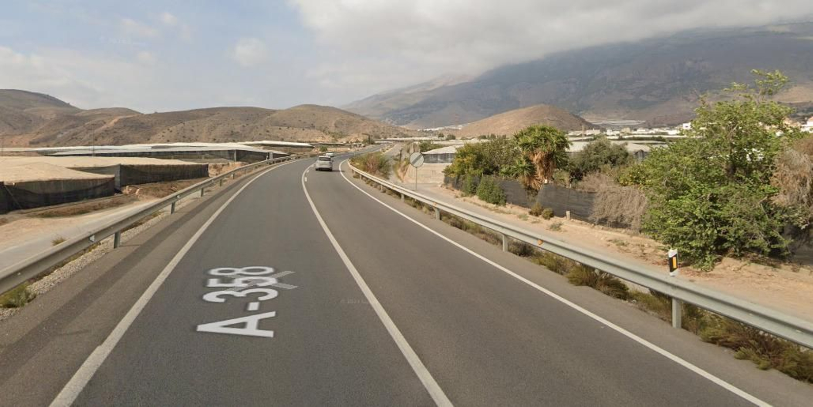 El sueceso ha tenido lugar en la A-358.