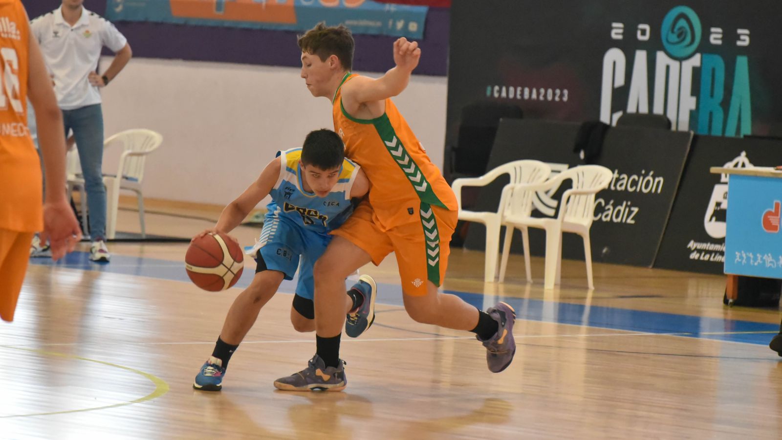 Las fotos de los cuartos de final del Cadeba infantil de La Línea