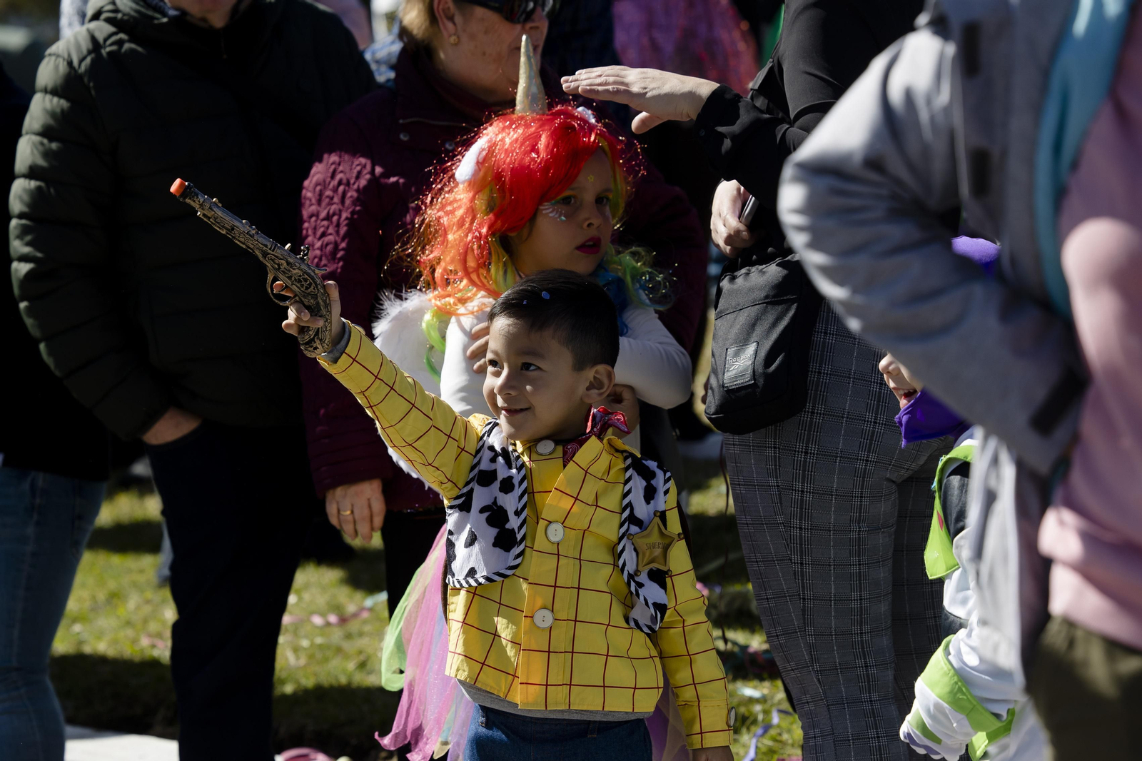 Las imágenes de la cabalgata de carnaval en San Fernando