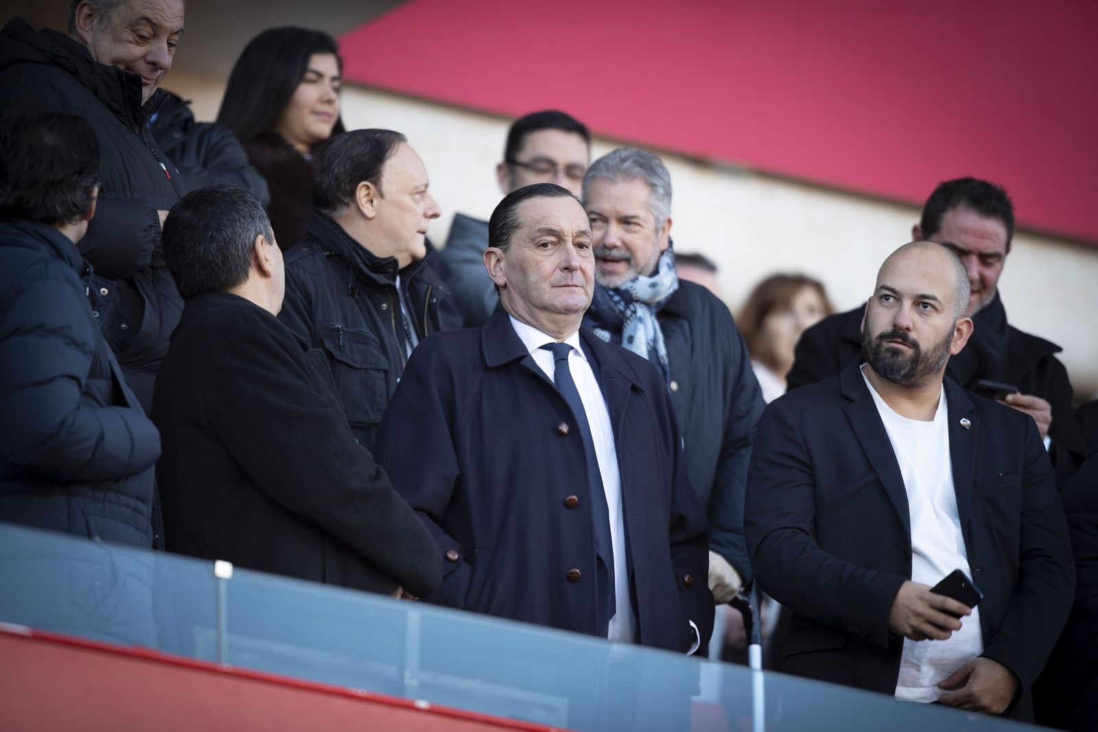 Palco del Nuevo Los Cármenes este domingo contra el Castellón