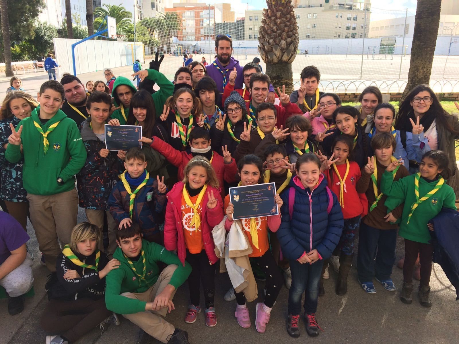 El grupo scout Ítaca destaca con los villancicos