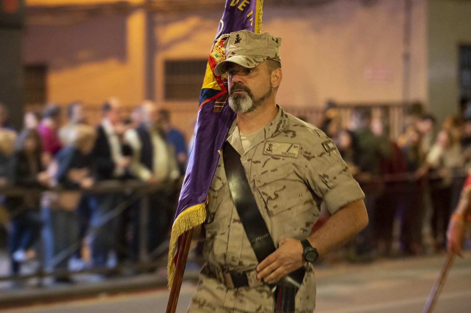 Las Fuerzas Armadas ensayan el desfile por las calles de Granada